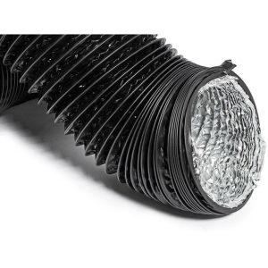 Black Combi-Ducting - 10 Metre Length - Hydroponic Centre