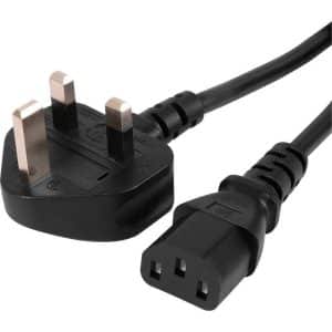 IEC UK Plug Power Cable - Hydroponic Centre