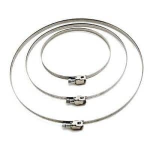 Ducting Hydroponic Fan Carbon Filter Jubilee Clips - Hydroponic Centre