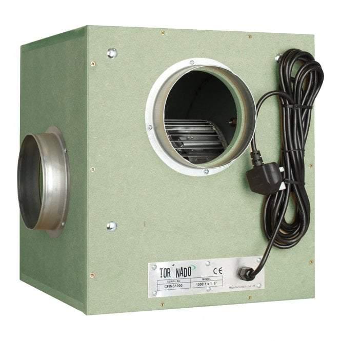 Tornado Acoustic Box Fan - 10” (250mm) - Hydroponic Centre