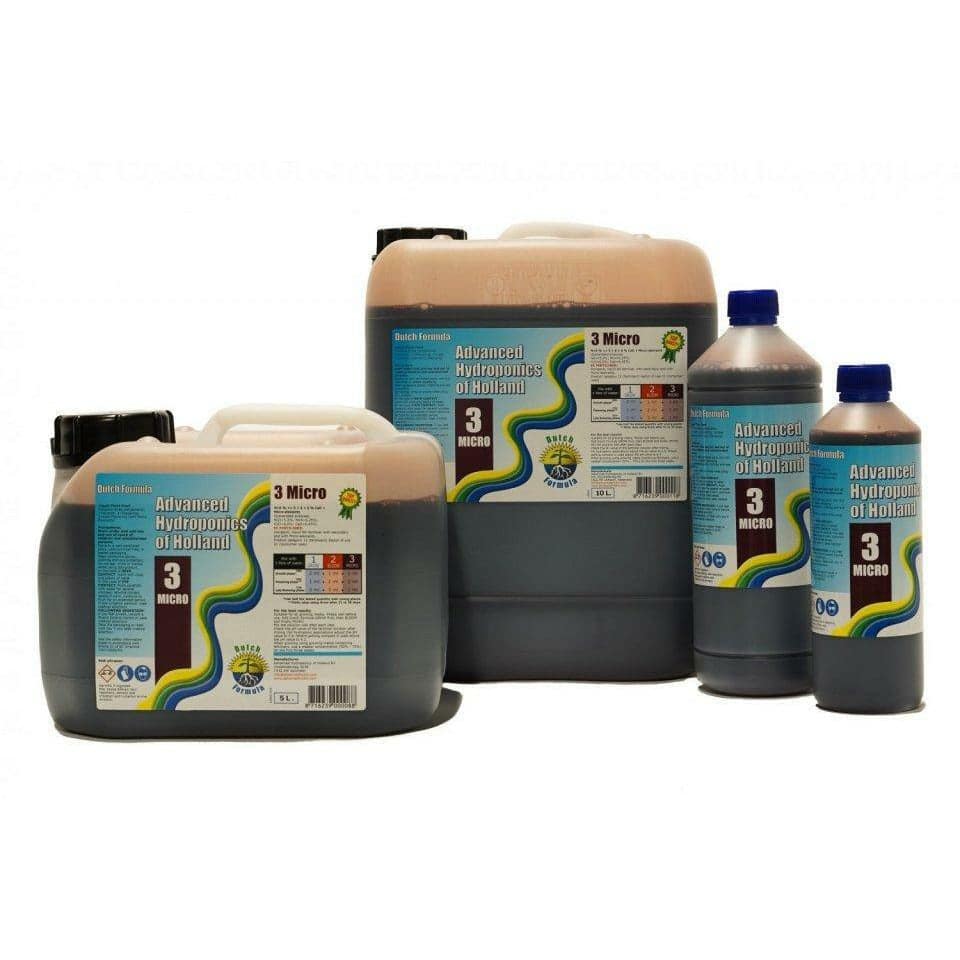 Dutch Formula Micro 3 (Advanced Hydroponics of Holland) - Hydroponic Centre