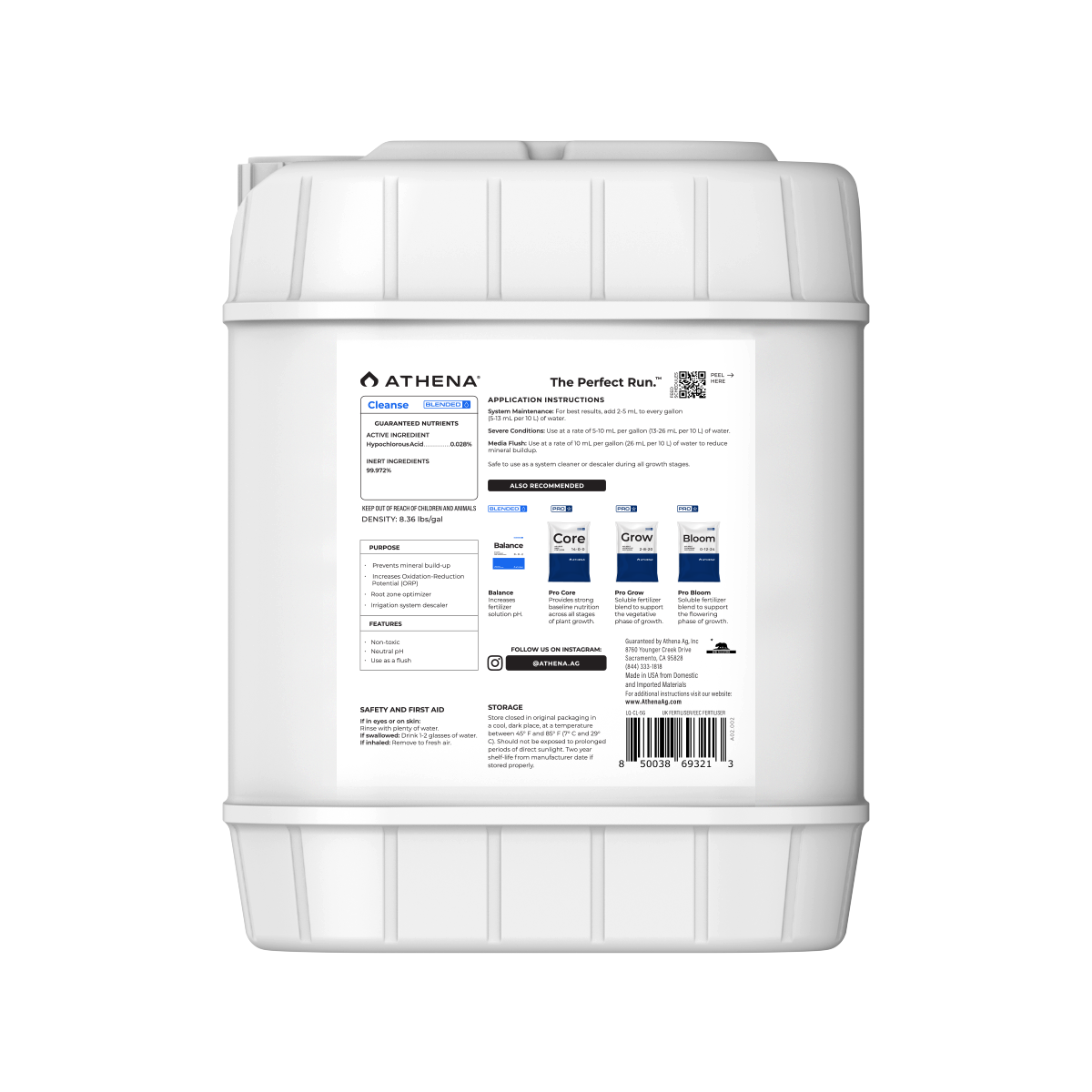 Athena Nutrients - Blended Line - Cleanse - Image 3