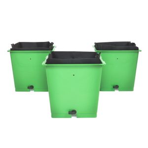 GREEN MAN Flood & Drain Kit 3 Pot Package