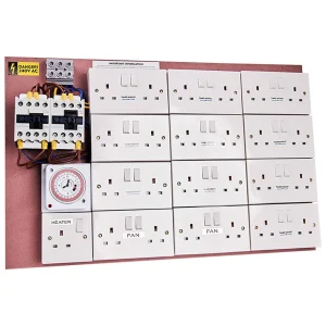 20 Way +4 + HEATER MDF Lighting Timer Boards (with Fan Sockets)