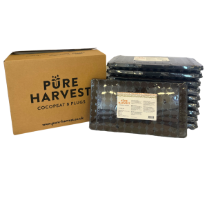 Pure Harvest CocoPeat 8 - 104 Plugs - 1 Box of 10 Trays