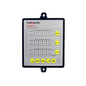 CM-1 TrolMaster Hawkeye 3-in-1 Monitor & Logger, 3-in-1 (Temp/Humid/CO2) Sensor, Ethernet Adapter