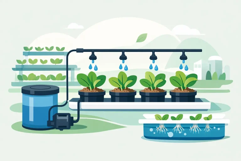 Drip Irrigation Hydroponic System Basics