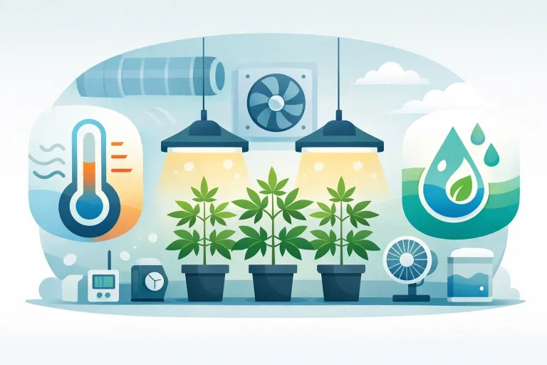 Grow Room Temperature and Humidity Basics