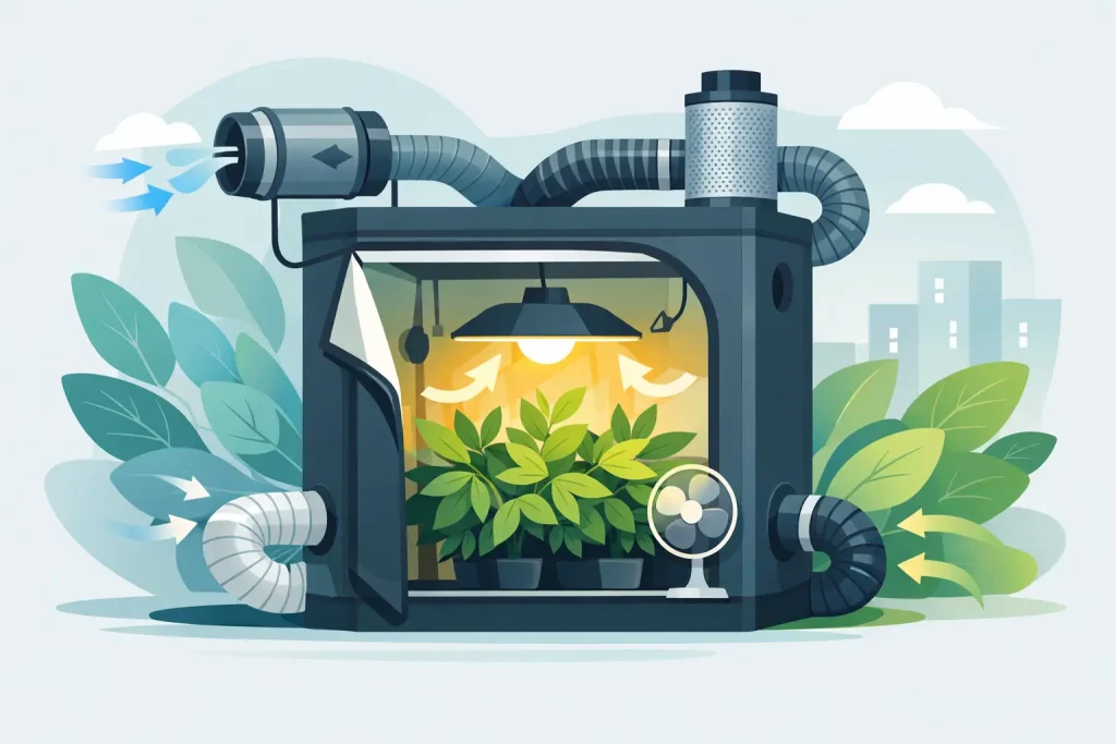 Grow Tent Ventilation Done Properly