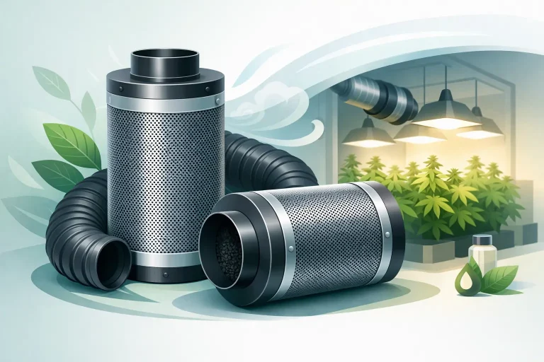 Carbon Filters for Grow Room Odour Control