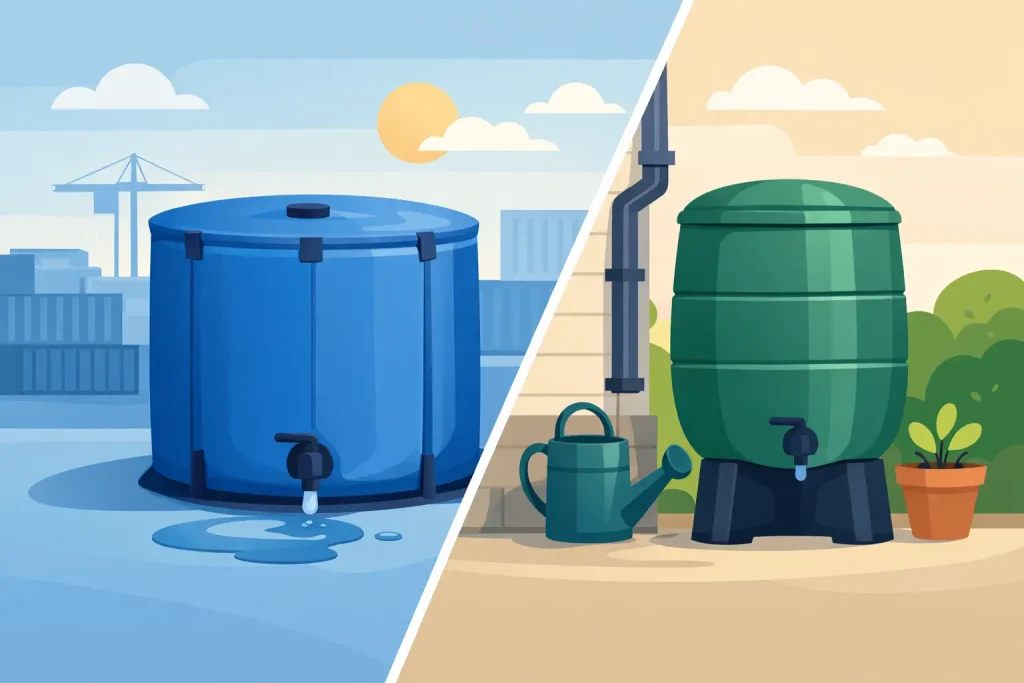 Flexi Tanks vs Watterbutts: Which Suits You?