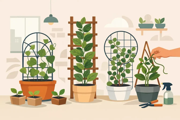 Guide to Indoor Plant Trellis Systems for Growers