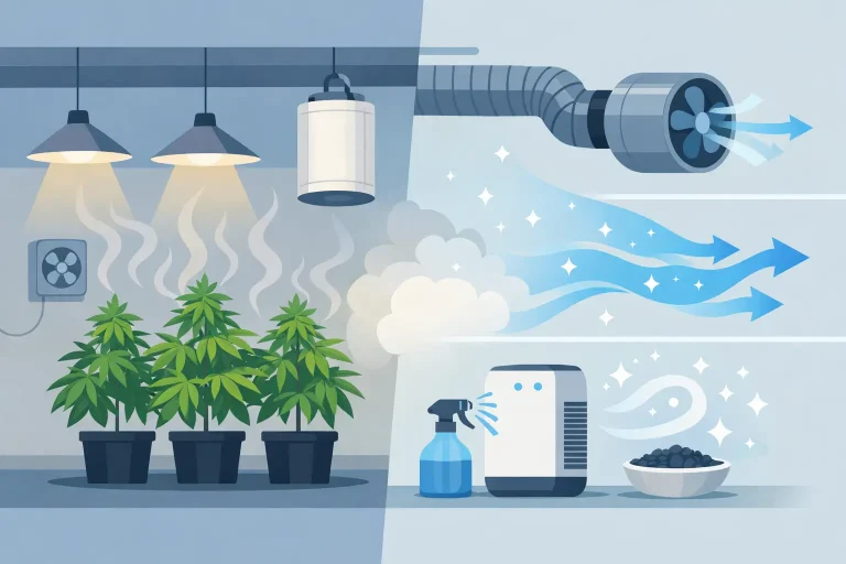 How to Reduce Grow Room Smell Effectively