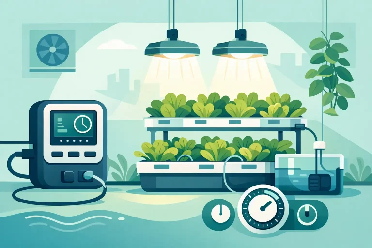 A Practical Guide to Hydroponic Timers for Indoor Growers