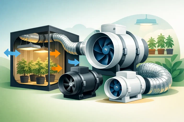 Best Inline Fans UK for Grow Tents and Rooms