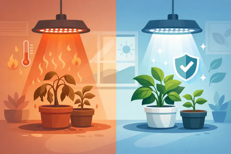 Can LED Lights Burn Plants? Signs and Safe Set-Up