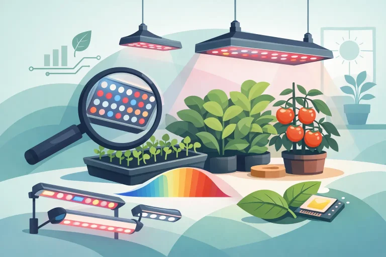 How to Choose LED Lights for Indoor Growing
