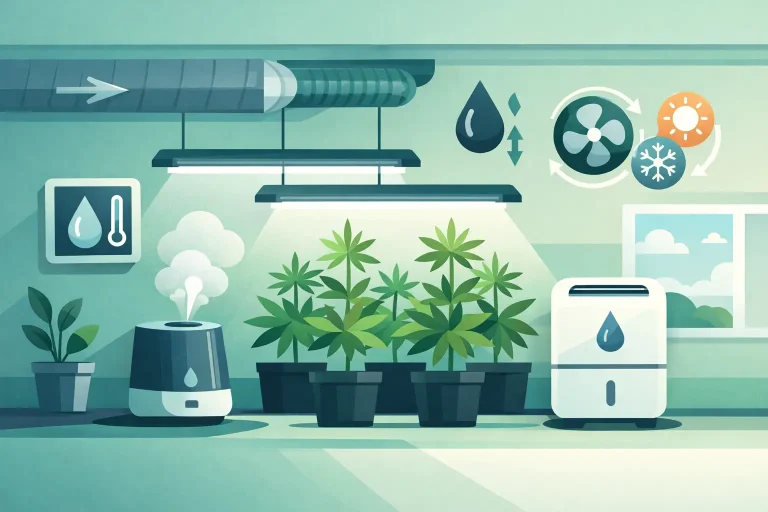 How to Control Indoor Humidity in a Grow Room