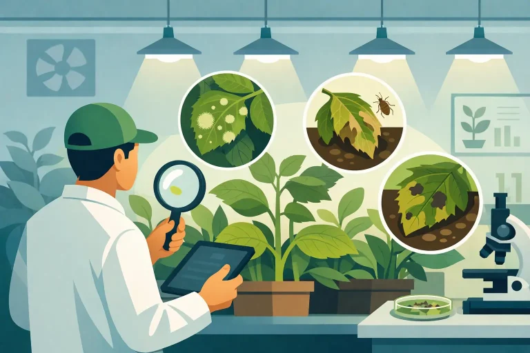 Indoor Disease Identification for Growers