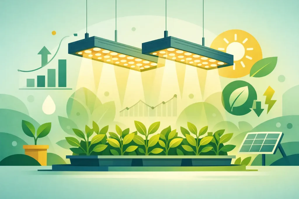 LED Efficiency Trends for Indoor Growers
