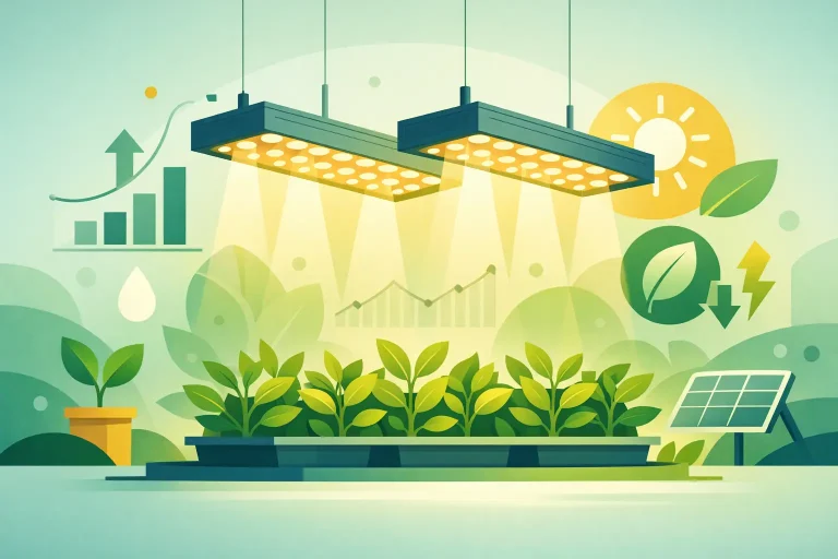 LED Efficiency Trends for Indoor Growers