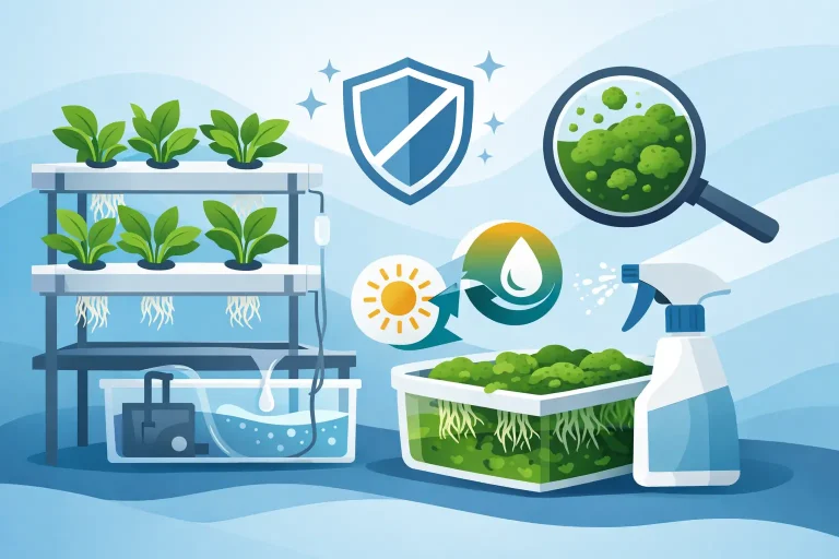 How to Stop Hydroponic Algae in Any System