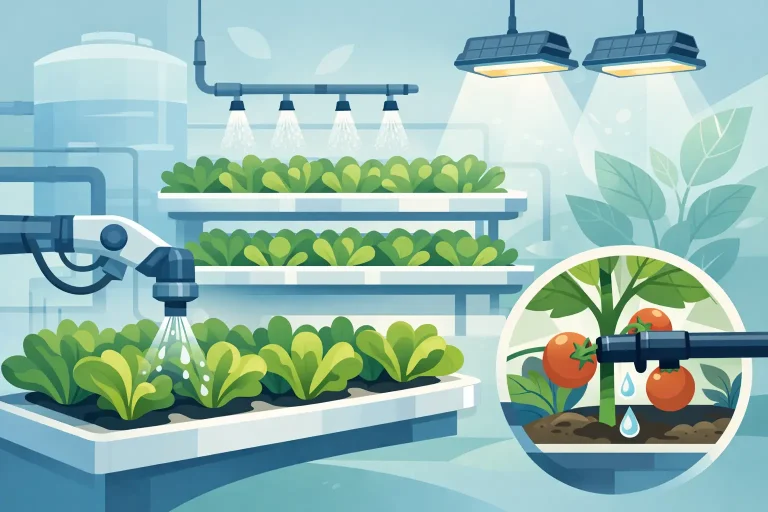 Watering Systems for Reliable Indoor Crops