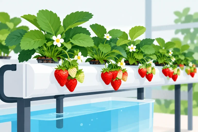 Hydroponics for Strawberries That Actually Crop